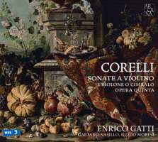WYCOFANY   Corelli: Sonate a Violino e Violone o Cimbalo Opera Qvinta (sonaty op. 5)